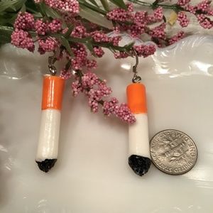 Cigarettes Earrings